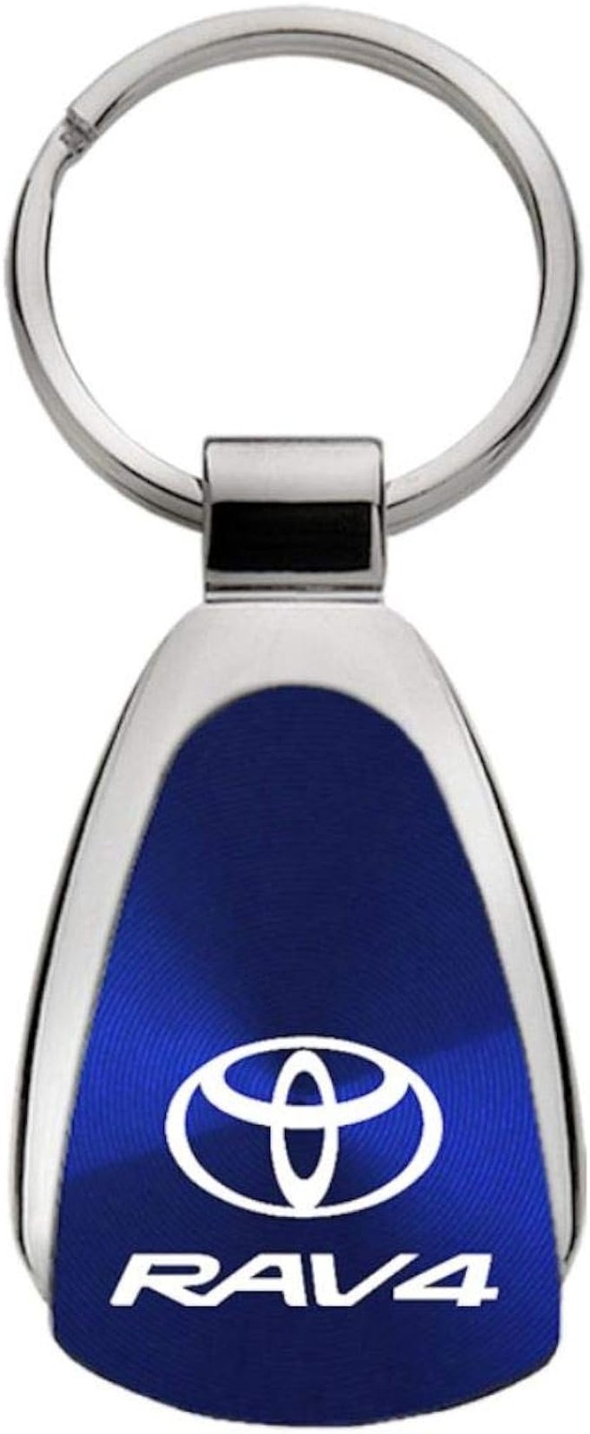 Toyota Rav4 Blue Tear Drop Keychain
