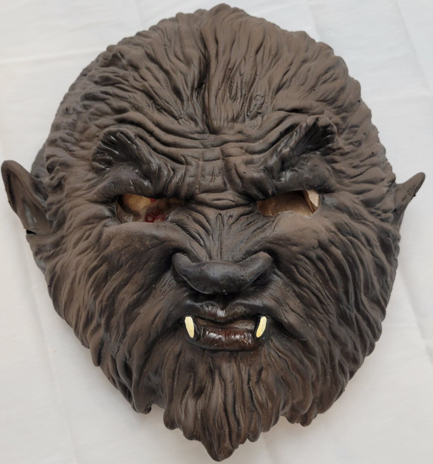 Vintage 1990s Distortions Unlimited Mask Monster Wolfman Prop Halloween RARE HTF