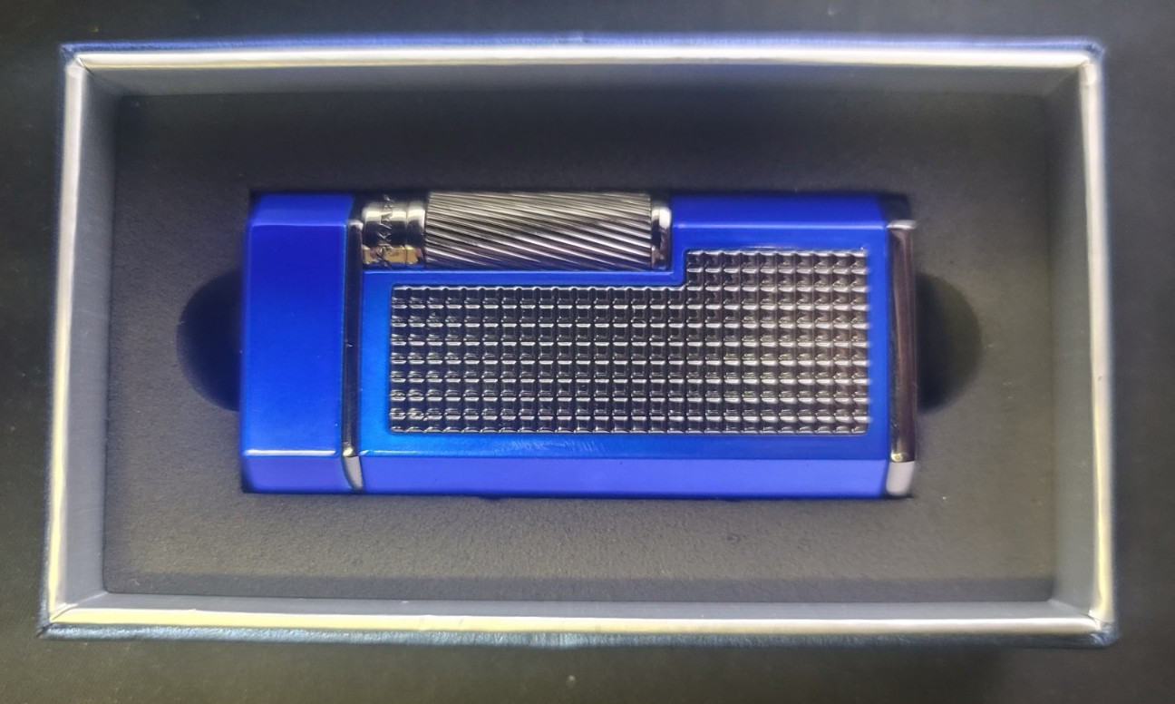 NEW Xikar XI-615BL Ardore Soft Flame Lighter - Blue - 