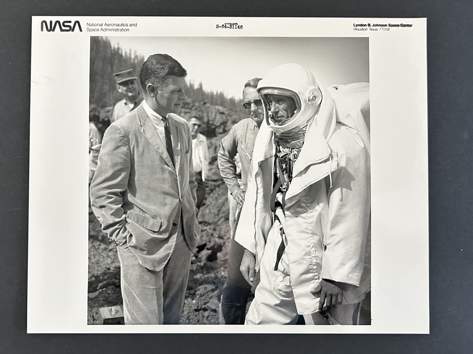 1964 NASA Lunar Science Astronaut Walter Cunningham Press Photo #S64-31146
