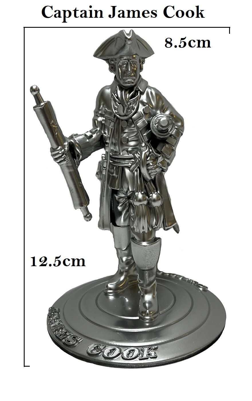 Captain James Cook Explorer Naval Officer Collectables Statue Ornament Australia