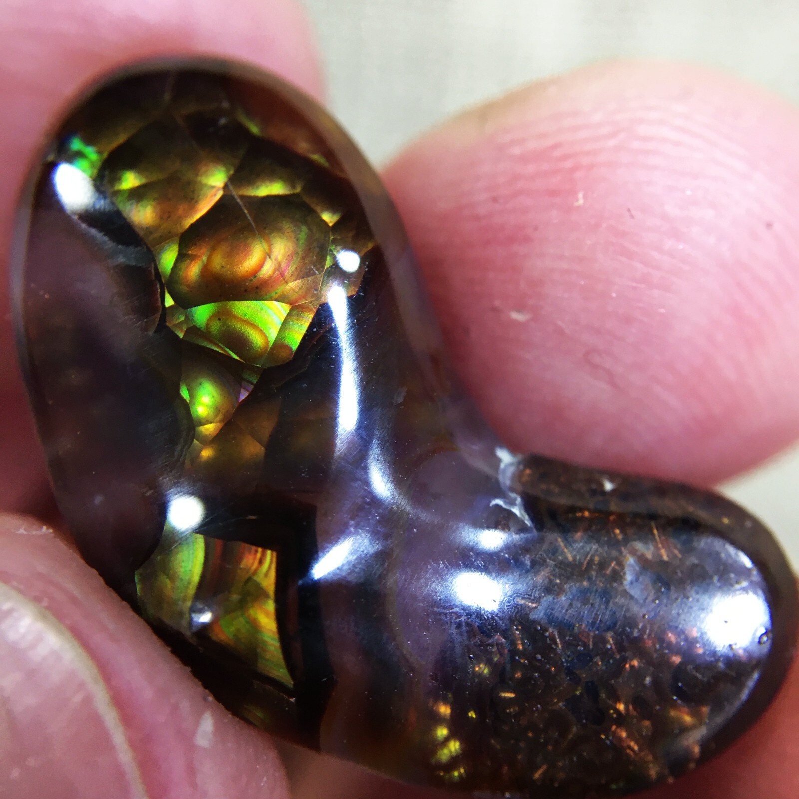 13Ct TOP GRADE Quality Genuine Natural Mexico Fire Agate Cabochon