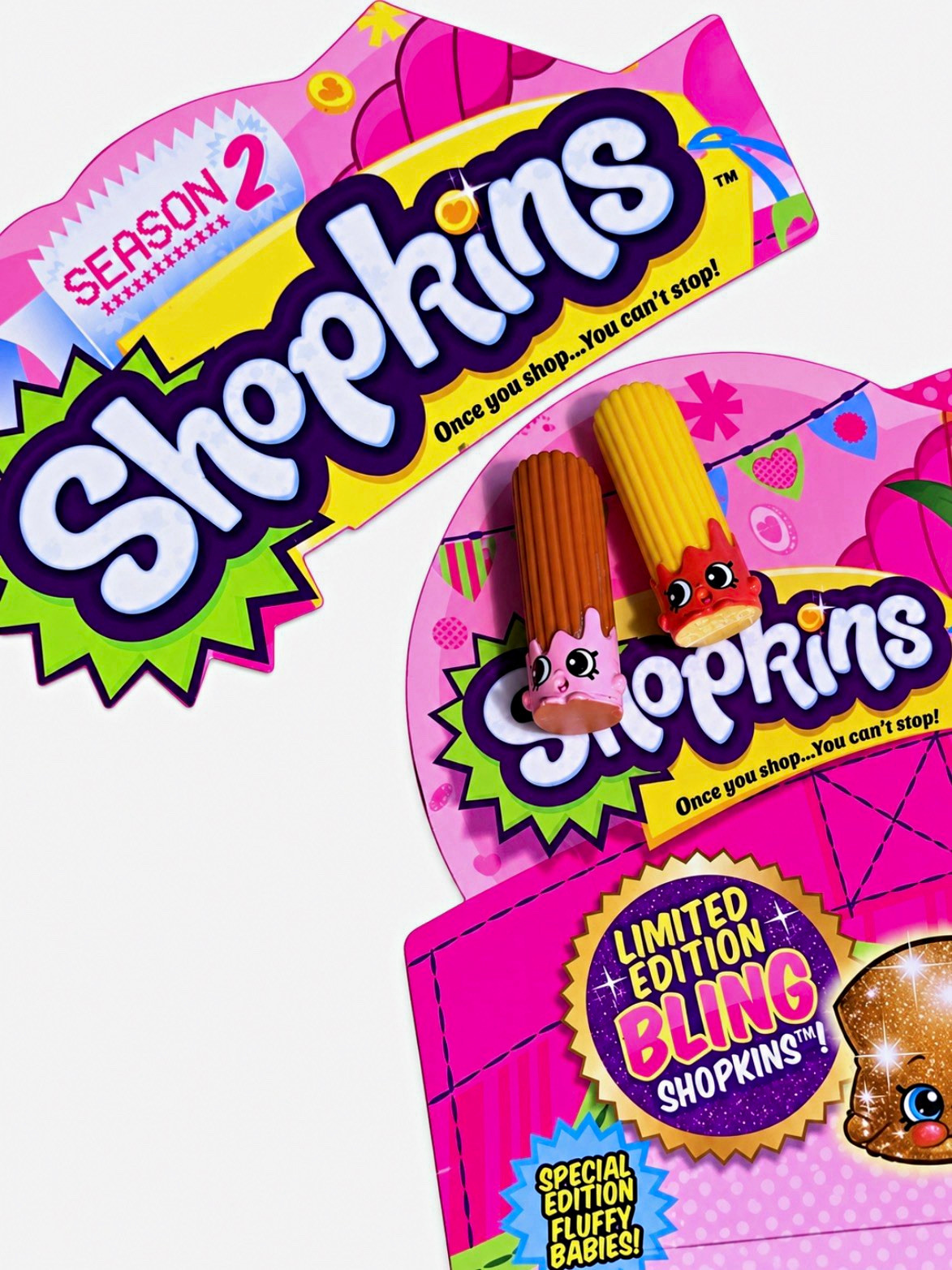 Shopkins Season 2 Limited Edition “Cheery churro” both Rare Shopkins Season 2 Limited Edition “Cheery churro” both Rare