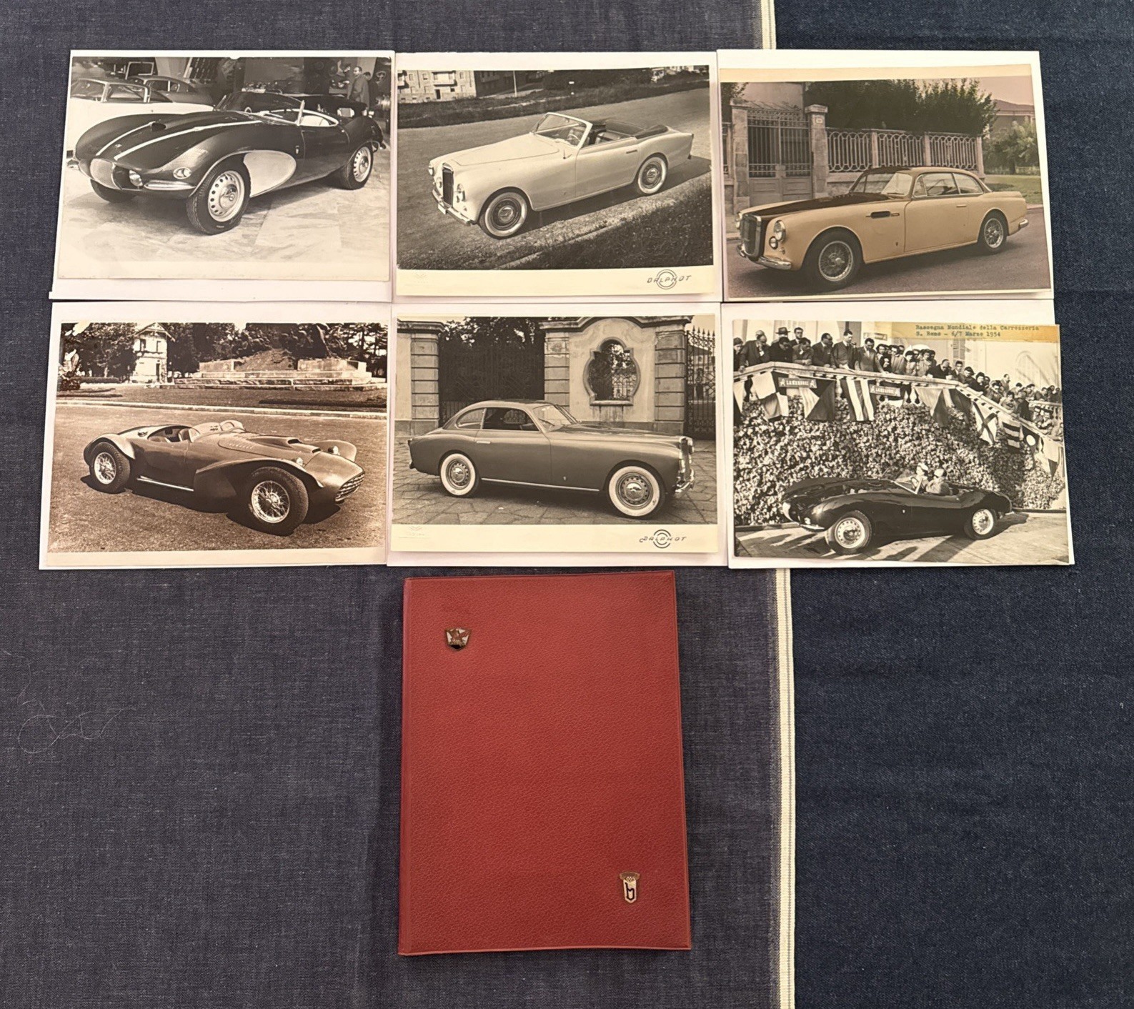 Vintage 1952-54 Arnolt-Bertone Factory Photo Archive Authentic Provenance