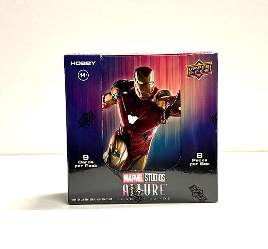 2022 Upper Deck Marvel Studios Allure Factory Sealed Hobby Box 2022 Upper Deck Marvel Studios Allure Factory Sealed Hobby Box