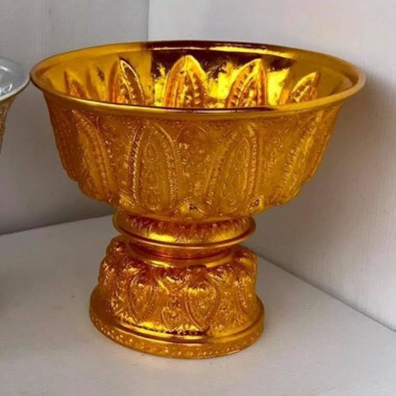 Phan Lao Thai Design High Foot Tray Aluminum