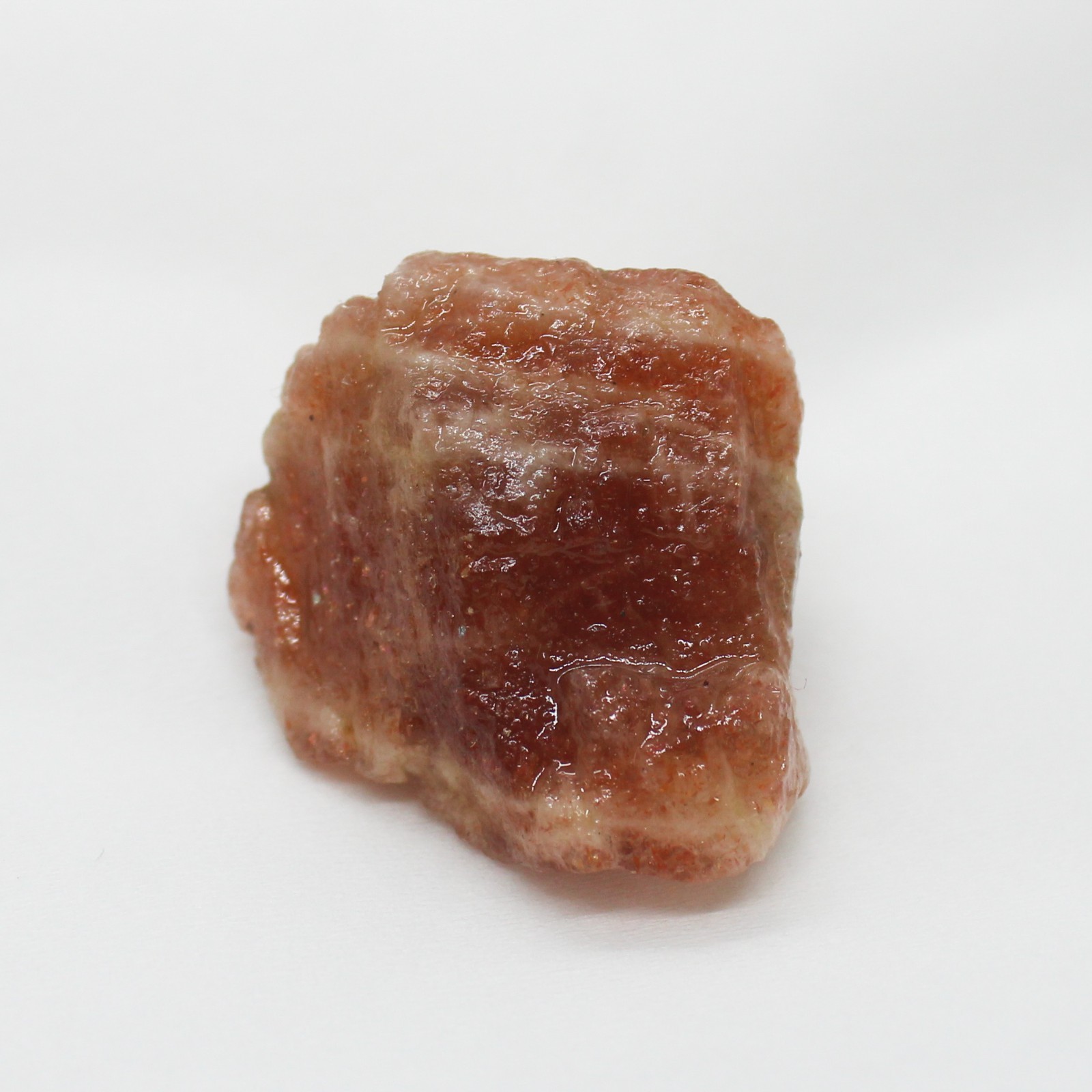 Natural Oregon Sunstone Rough 48.25 Ct 27x20x16 mm - Raw Gemstone For Collection