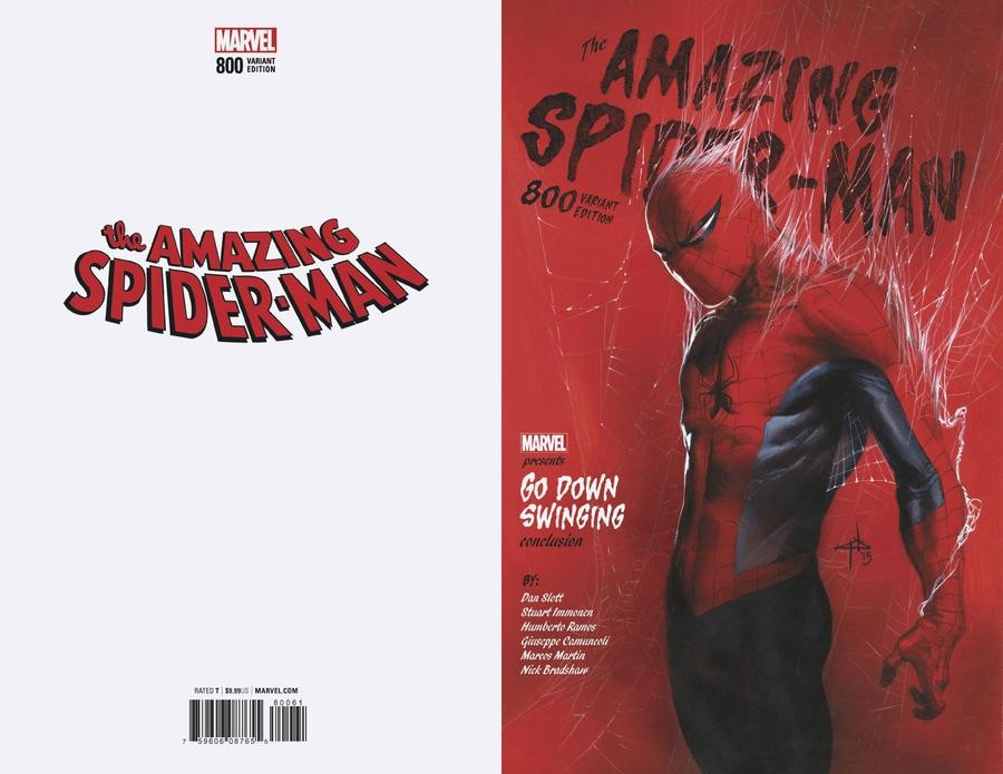 Amazing Spider-Man Vol 4 #800 Cover N Incentive Gabriele Dell Ott Near Mint Amazing Spider-Man Vol 4 #800 Cover N Incentive Gabriele Dell Ott Near Mint