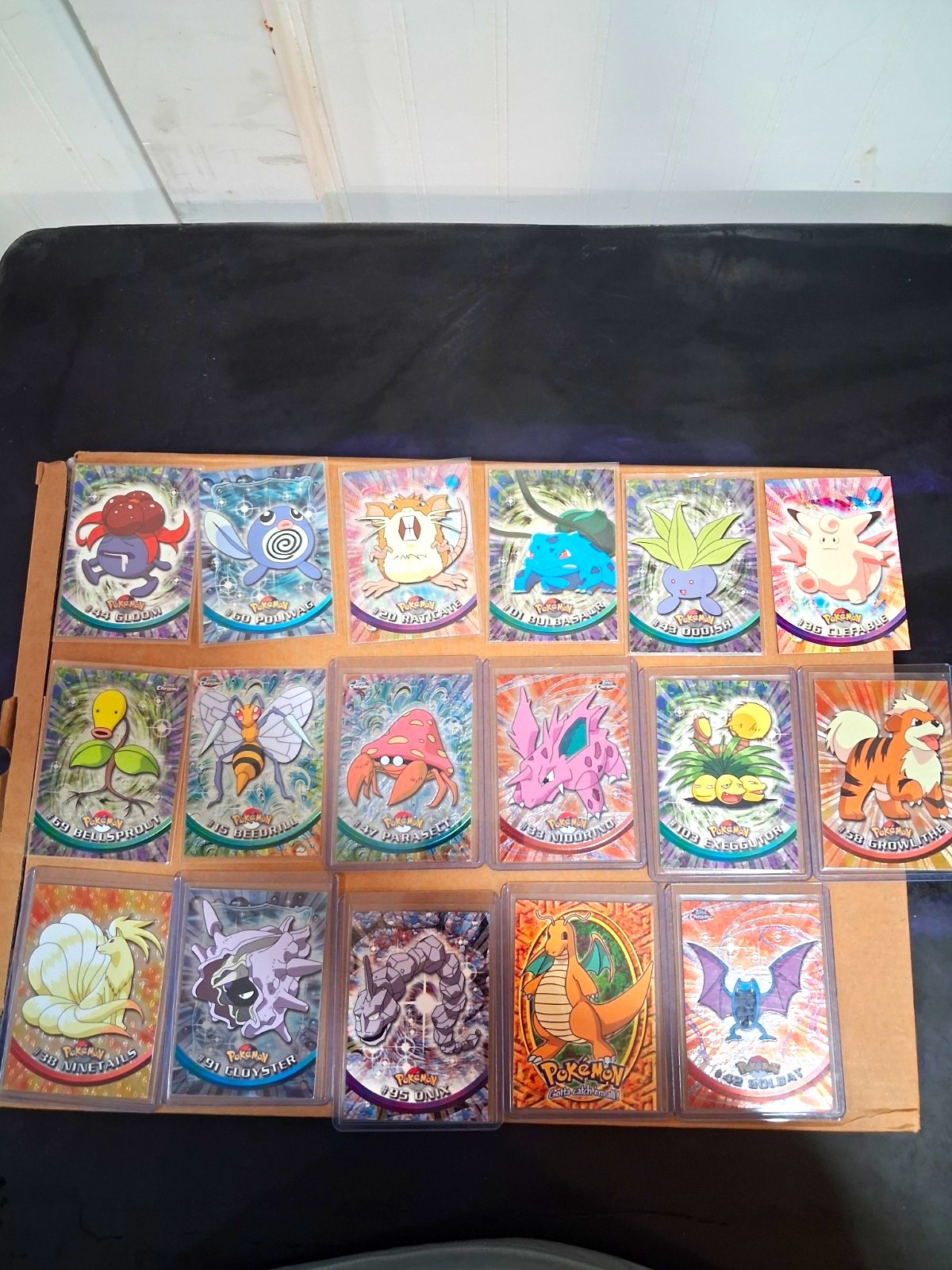 Topps 1999 Pokémon Topps Chrome 17 Card Lot