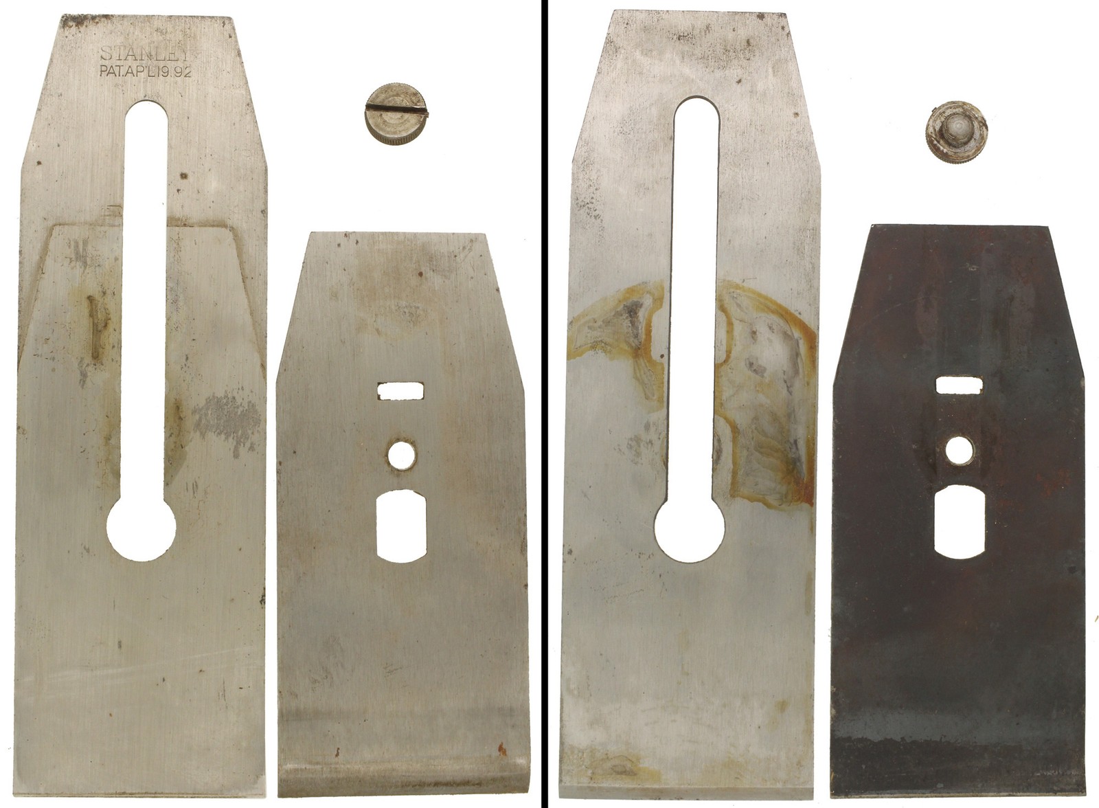 Founder's Grade Blade & Chip Breaker for No. 8/608 Plane- Pat. '92- mjdtoolparts