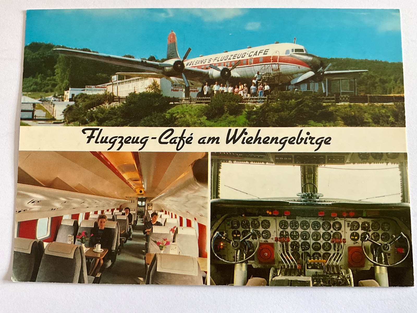 2358 - Aircraft Café am Wiehengebirge, Prussian Oldendorf, Propeller Machine 2358 - Aircraft Café am Wiehengebirge, Prussian Oldendorf, Propeller Machine