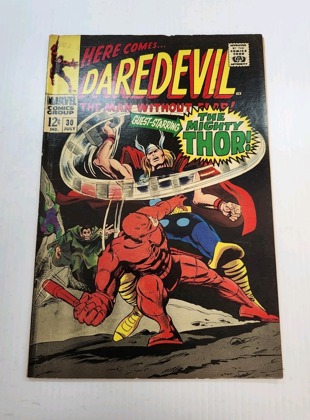 Daredevil #30 (Marvel Comics,1967) 5.0 VGFN Estimated Condition 