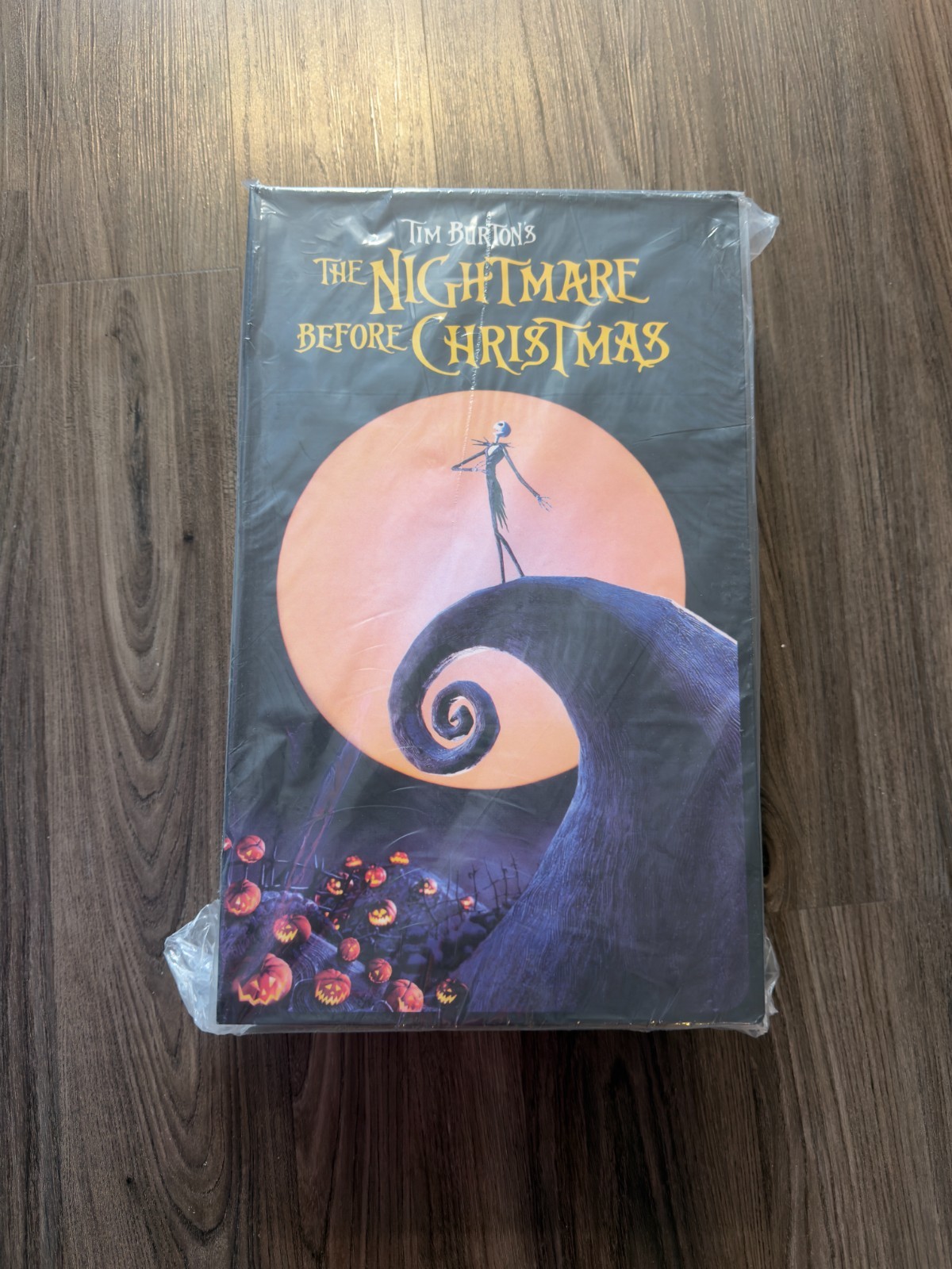 Disney The Nightmare Before Christmas Classic VHS Boxed Silk Touch Throw 50”x70