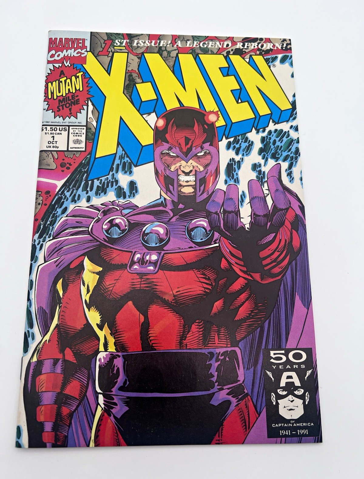 Marvel Comics X-Men #1 - 10 (1991) 1st Issue Jim Lee Cover, 1st prints VF/NM Marvel Comics X-Men #1 - 10 (1991) 1st Issue Jim Lee Cover, 1st prints VF/NM