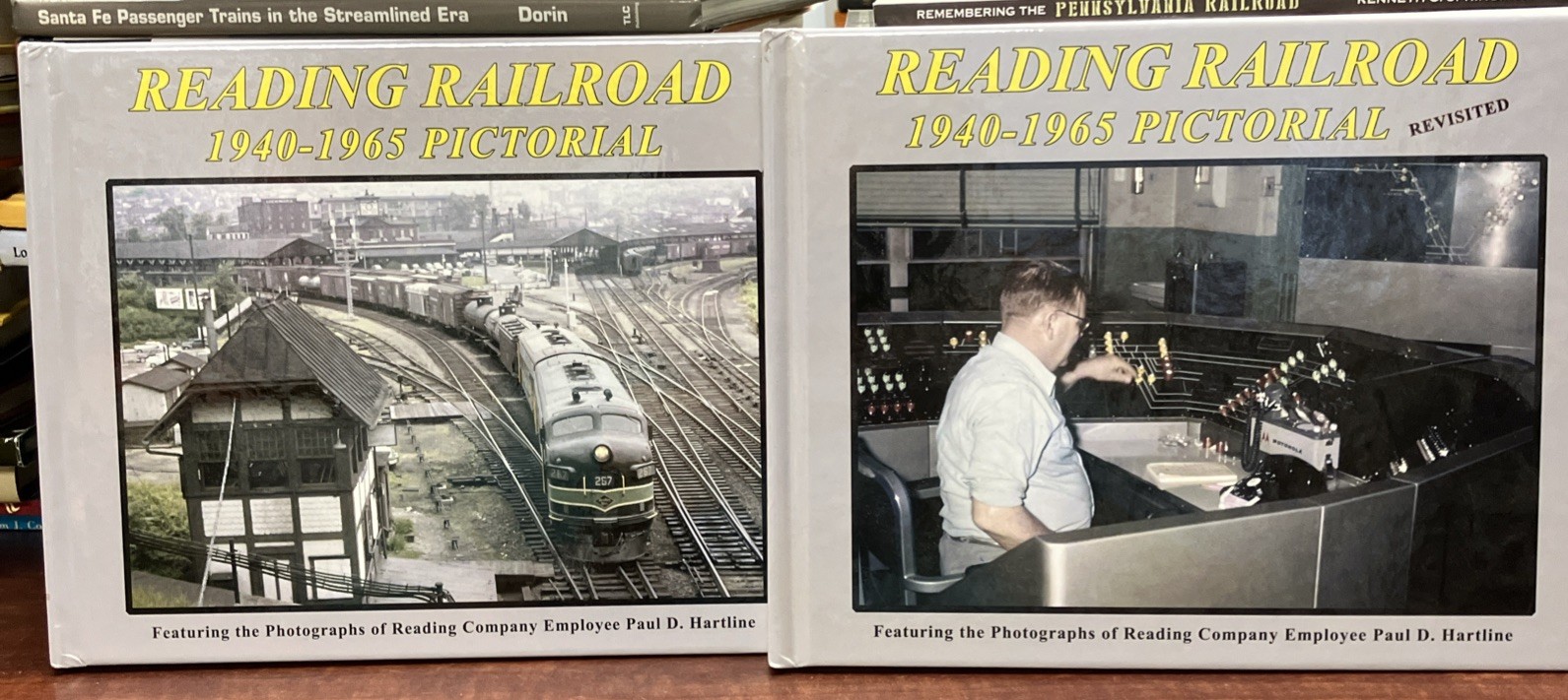 Reading Railroad 1940-1965 & Revisited by Benjamin Bernhart (2-Volumes)