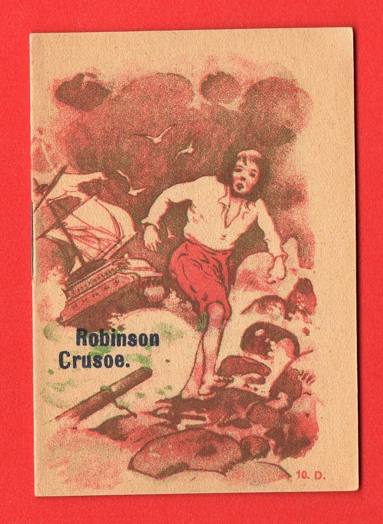 Robinson Crusoe Illustrations VINTAGE BOOKLET 959