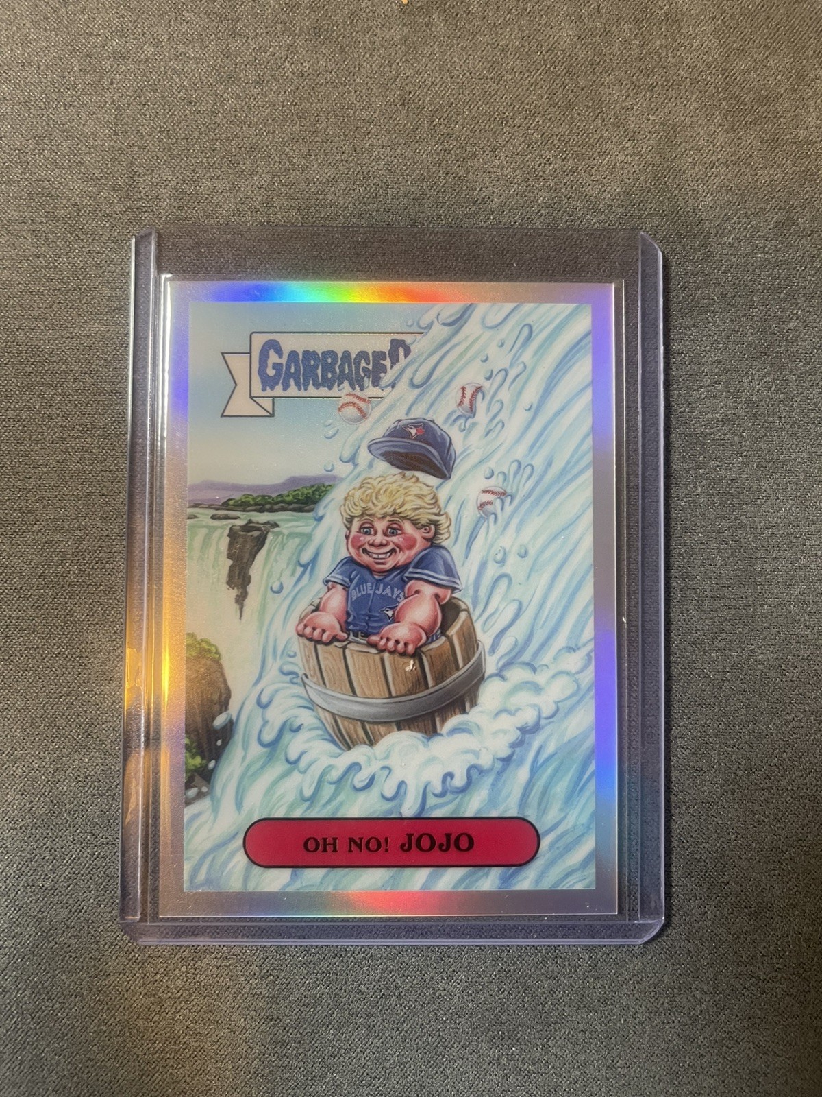 2026 Bowman Chrome Garbage Pail Kids GPK-22 JoJo Parker OH NO JOJO Blue Jay SSP 2026 Bowman Chrome Garbage Pail Kids GPK-22 JoJo Parker OH NO JOJO Blue Jay SSP