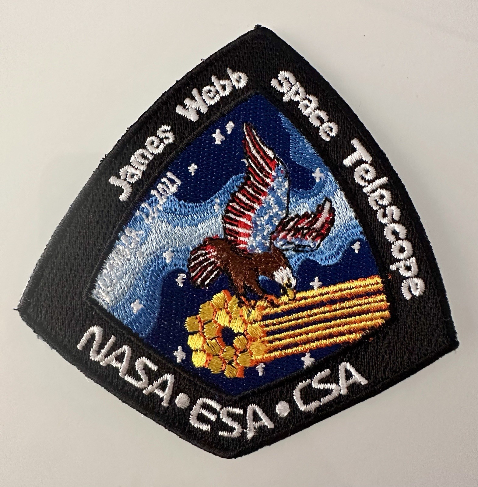 JAMES WEBB SPACE TELESCOPE JWST NASA MISSION PATCH  GODDARD SPACE CENTER 3.5”