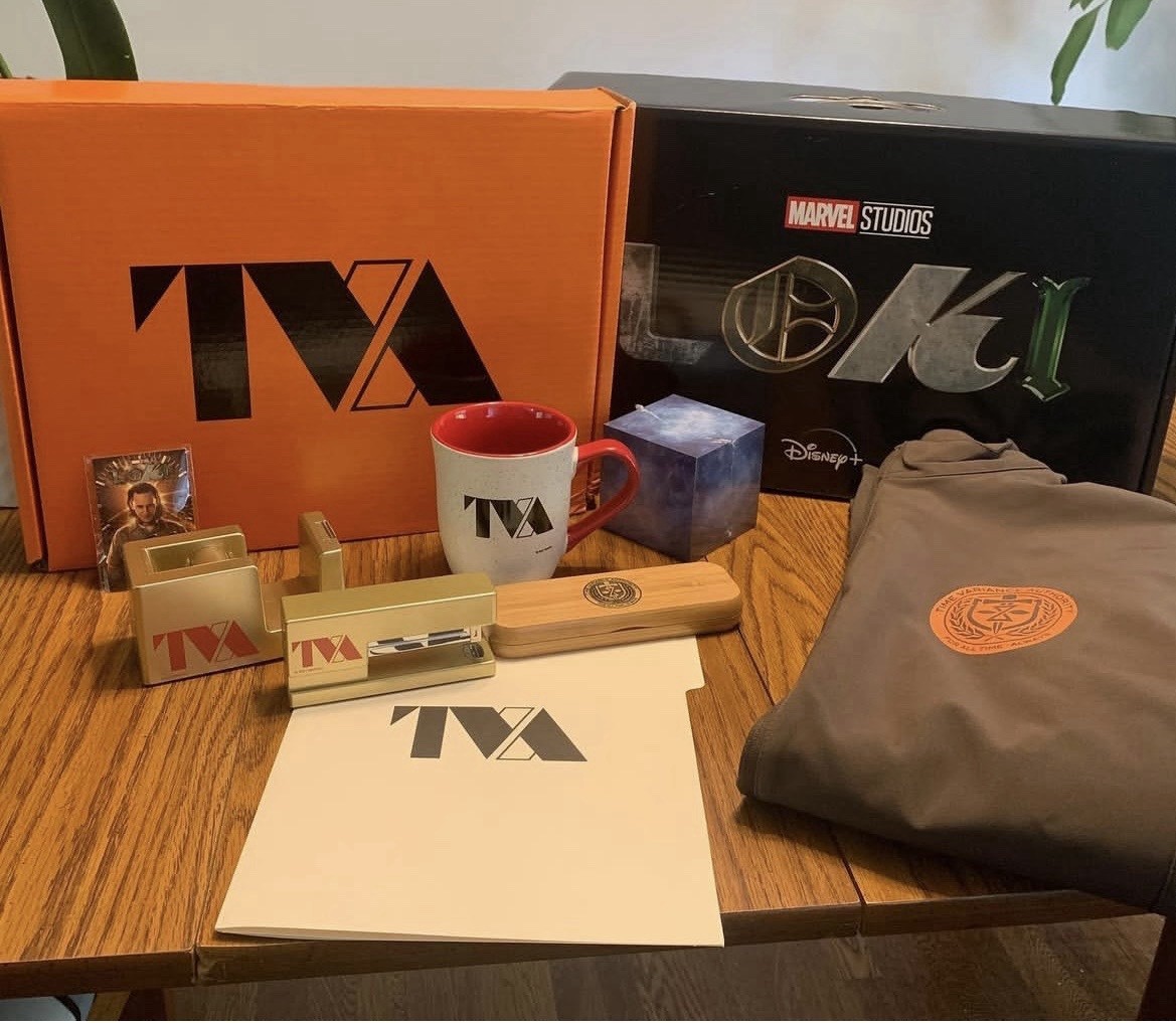 LOKI: Season 1 Rare Collectible Box - MARVEL Time Variance Authority Jacket - L