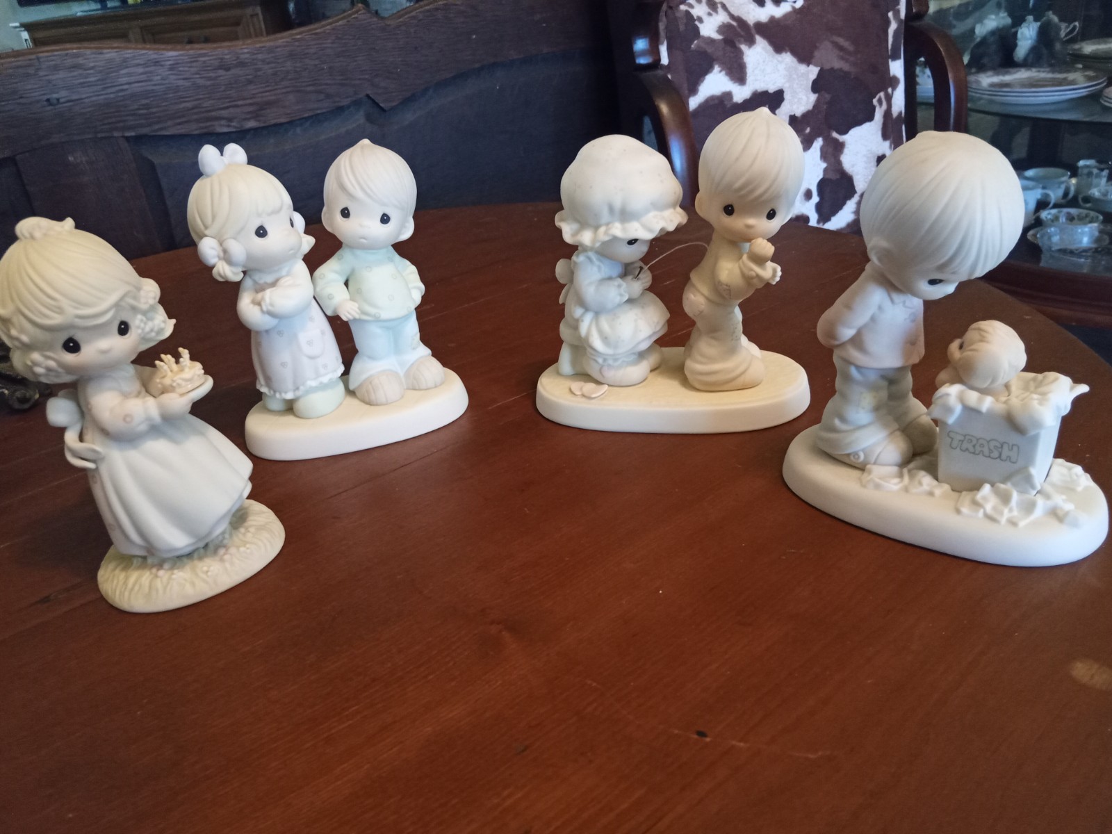 Precious Moments vintage- group of 4-all of them together for one price-perfect Precious Moments vintage- group of 4-all of them together for one price-perfect