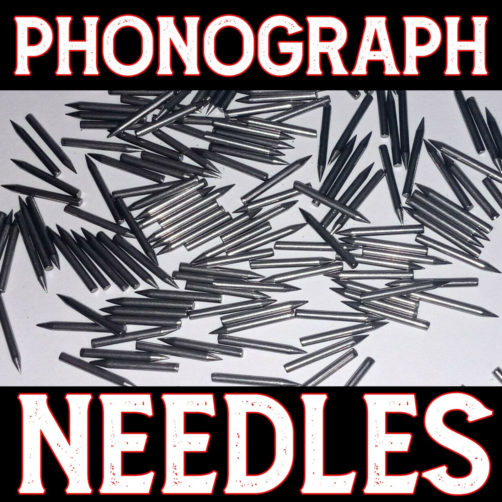 500 SOFT Toned NEEDLES for Antique Phonograph Victor Victrola & Gramophones