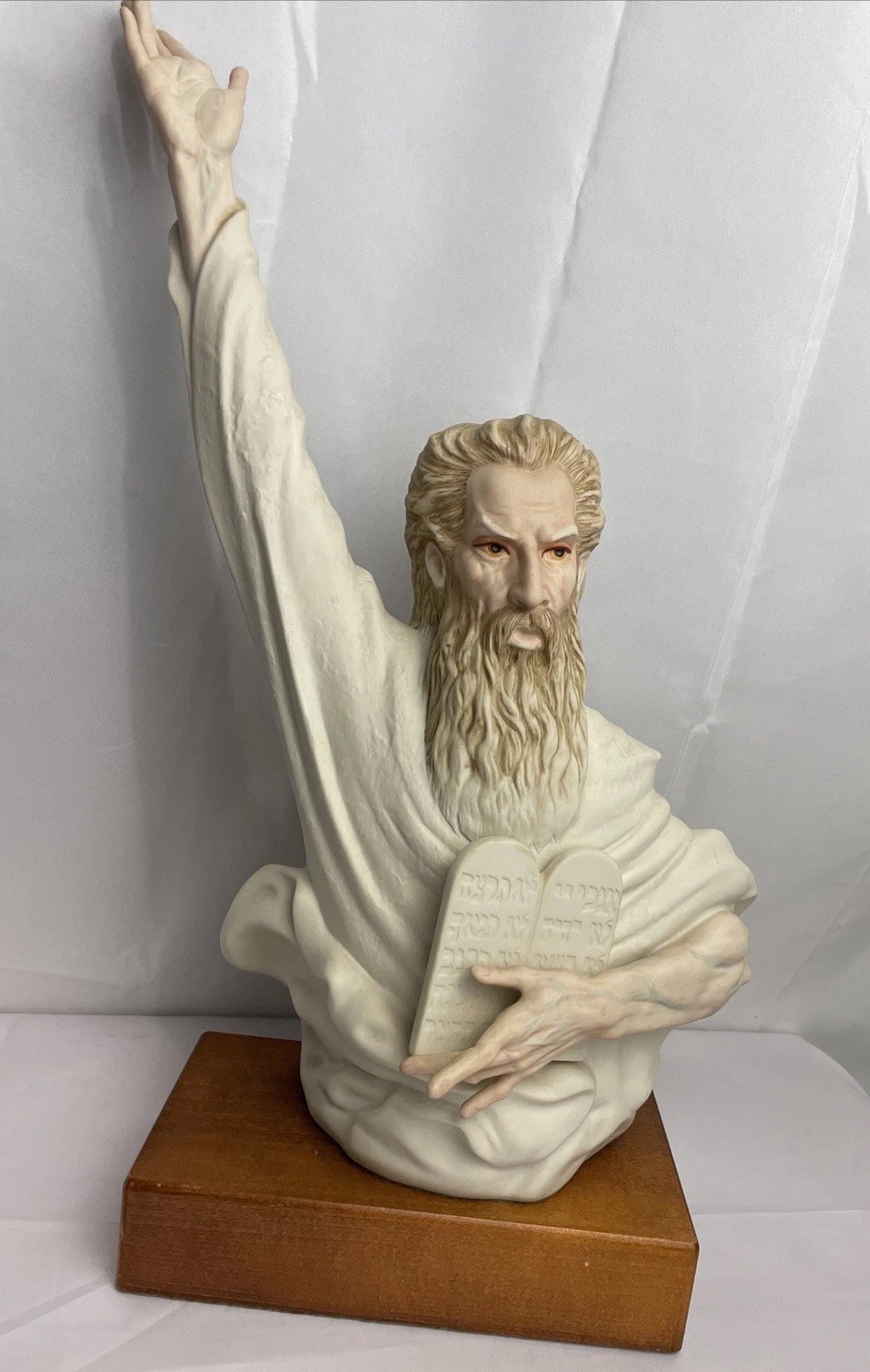 Cybis Moses the Great Lawgiver #130 Limited Edition Signed Porcelain Sculpture Cybis Moses the Great Lawgiver #130 Limited Edition Signed Porcelain Sculpture
