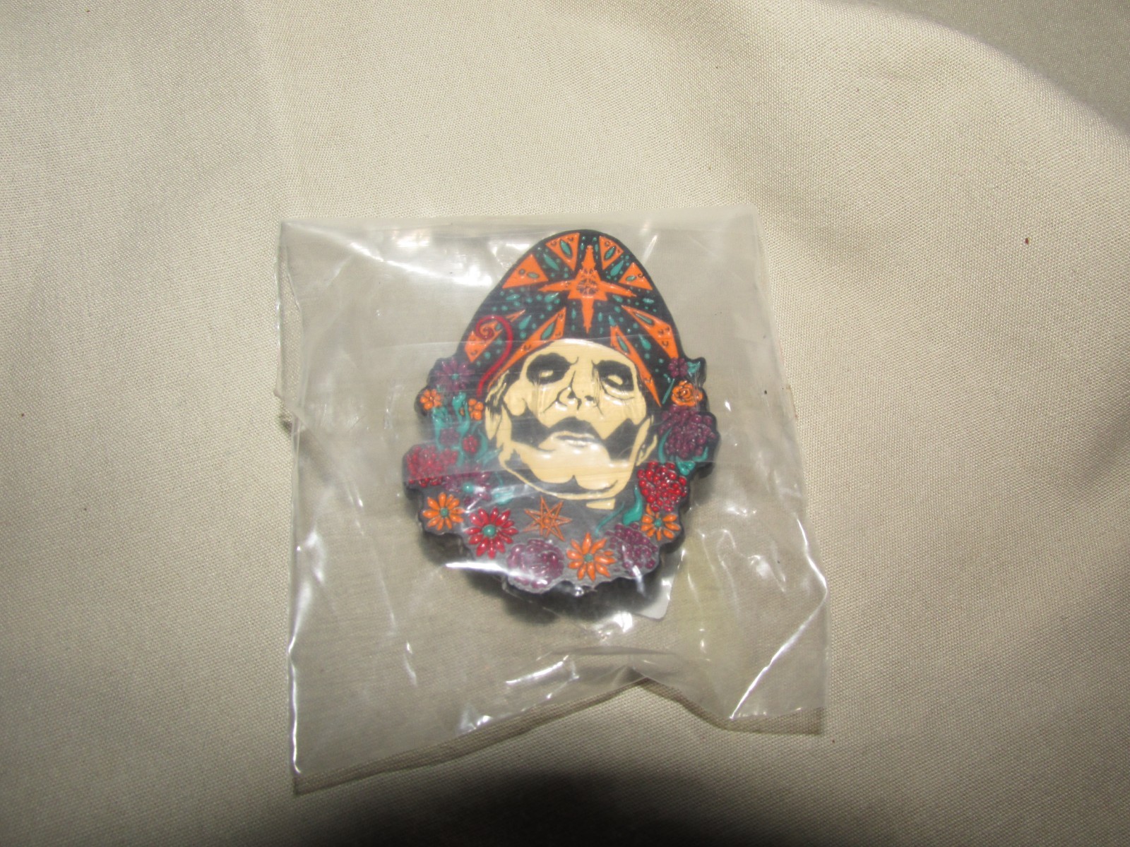 Papa Emeritus IV Ghost Band 2023 VIP Re-Imperatour Enamel Pin Brand New