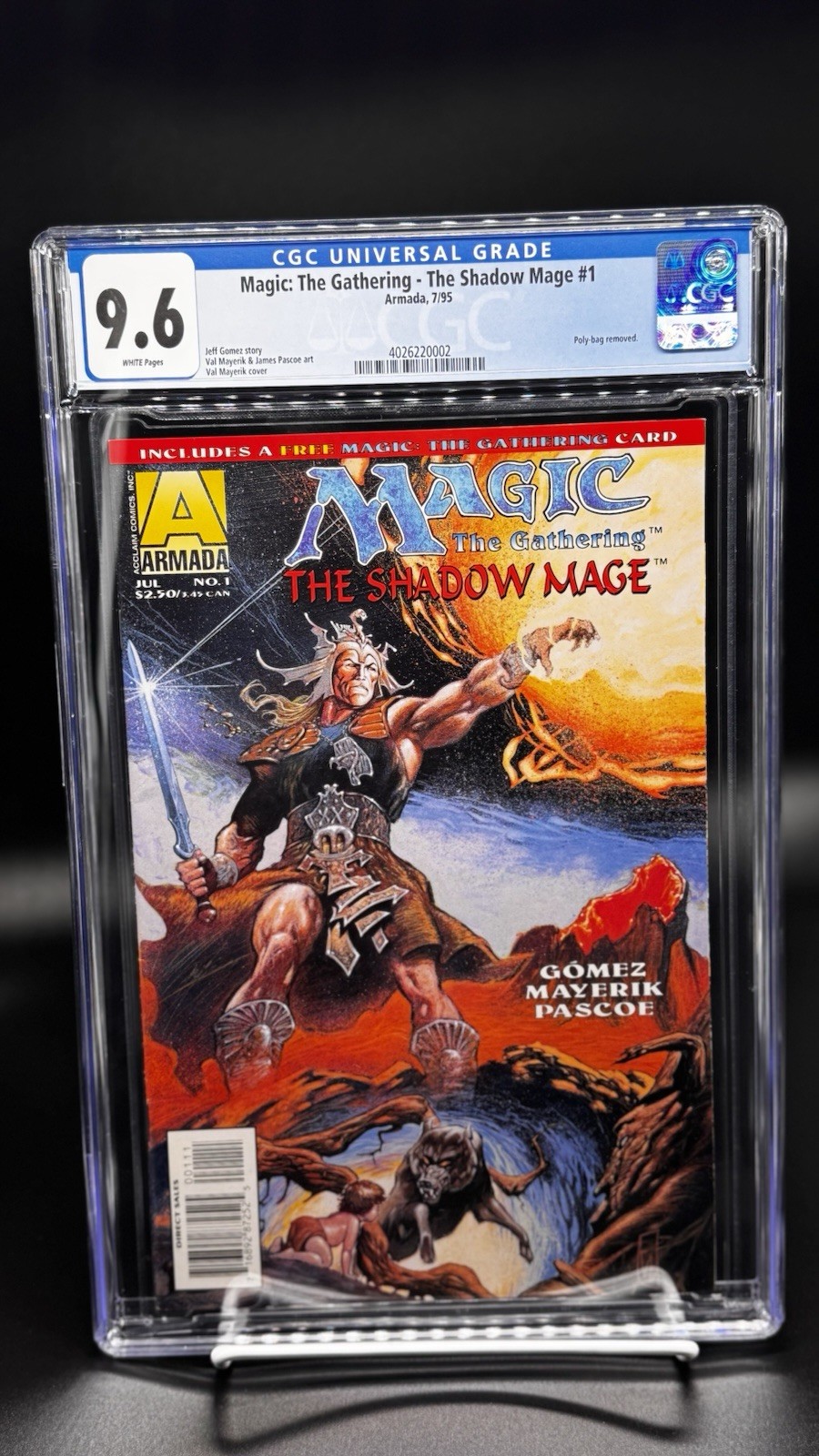 Magic: The Gathering - Shadow Mage #1 1995 Armada MTG Comic Magic: The Gathering - Shadow Mage #1 1995 Armada MTG Comic