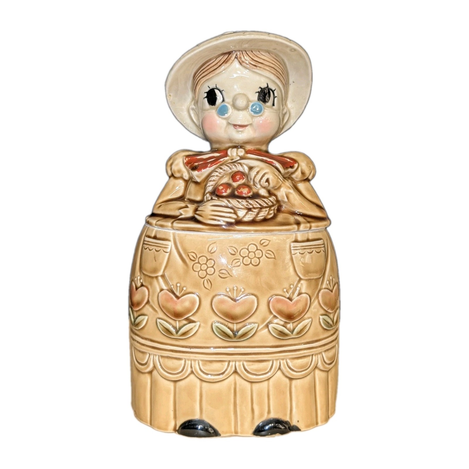 Vintage Grandma Cookie Jar Royal Sealy Japan