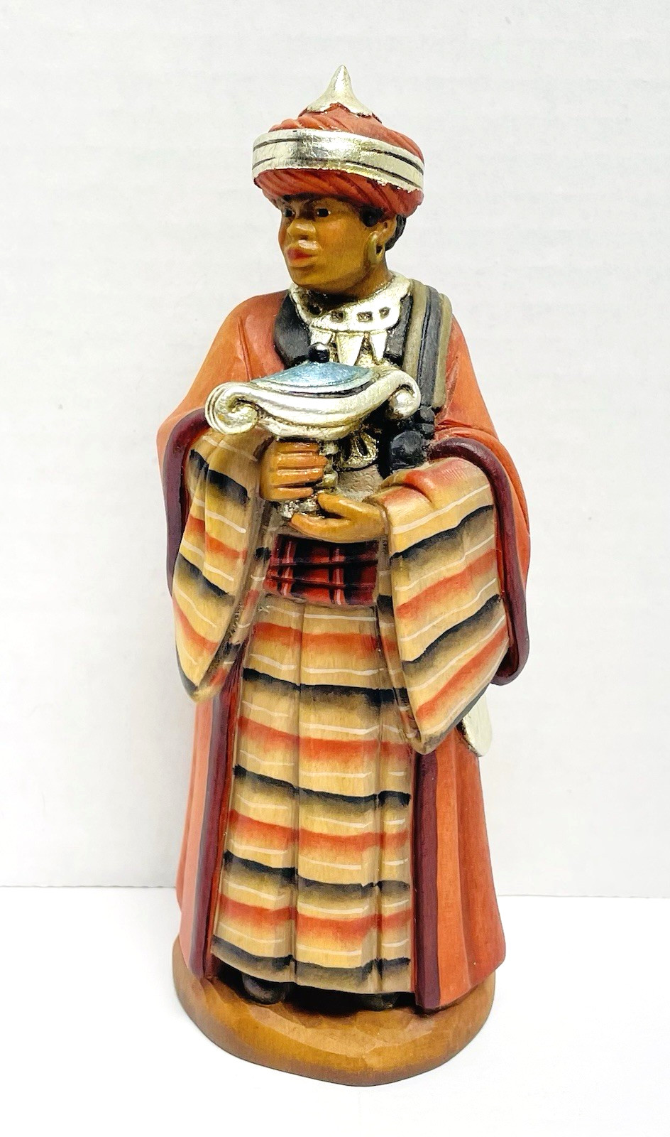 ANRI Holy Land Nativity~STANDING KING~ Vatican Library Collection Figurine ANRI Holy Land Nativity~STANDING KING~ Vatican Library Collection Figurine