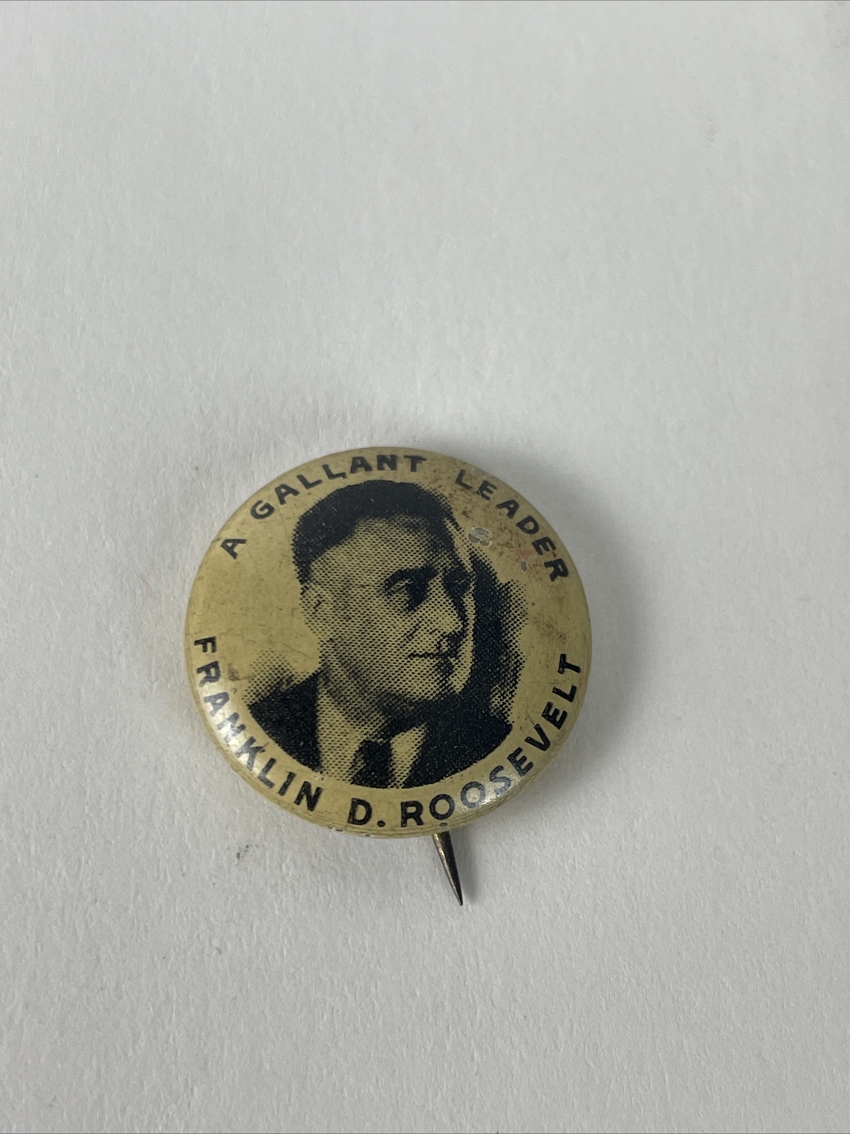 1936 A GALLANT LEADER FRANKLIN D ROOSEVELT Portrait 3/4\