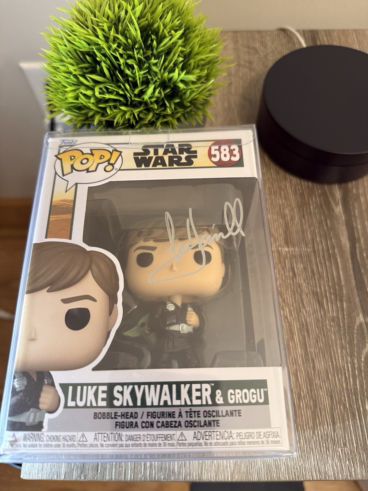 Mark Hamill Signed Luke Skywalker Funko Pop Star Wars Autograph with COA