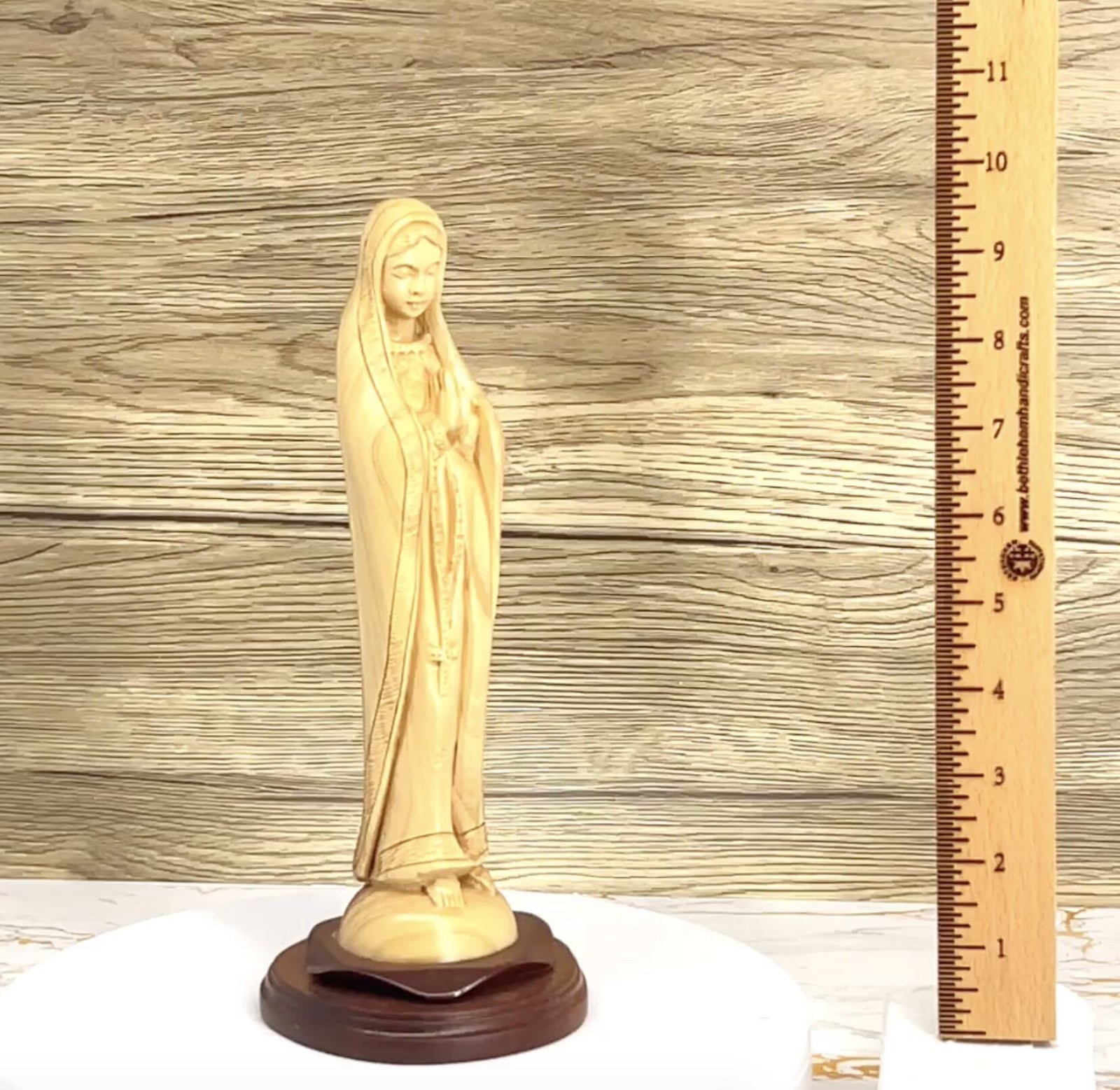 Blessed Mother Holding a Rosary, 10