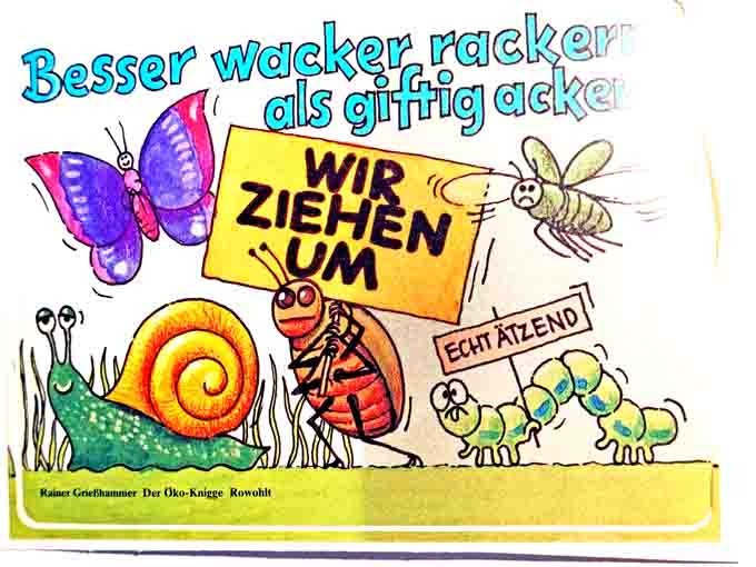 Sticker field poison diversity Rowohlt collector approx. 11.5 x 8.5 cm advertising
