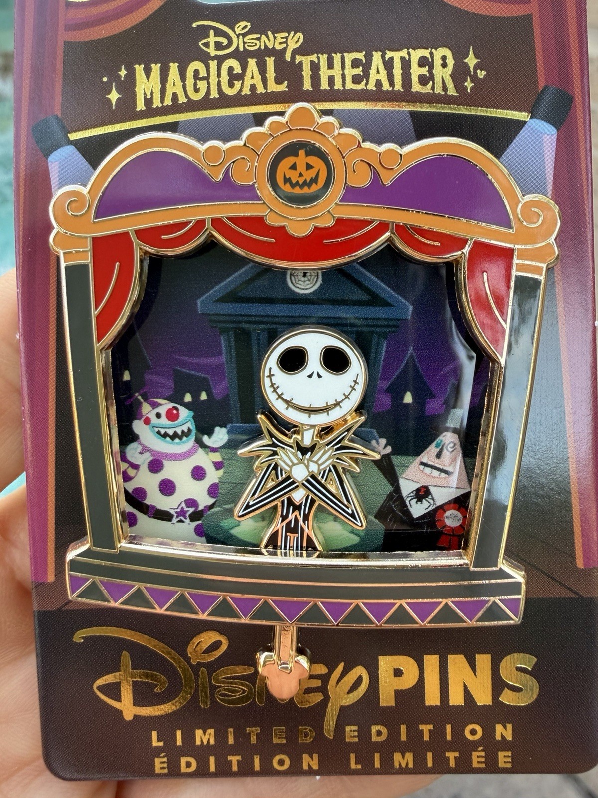 Nightmare Before Christmas Magical Theater Disney Pin LE 4500 10 Of 12