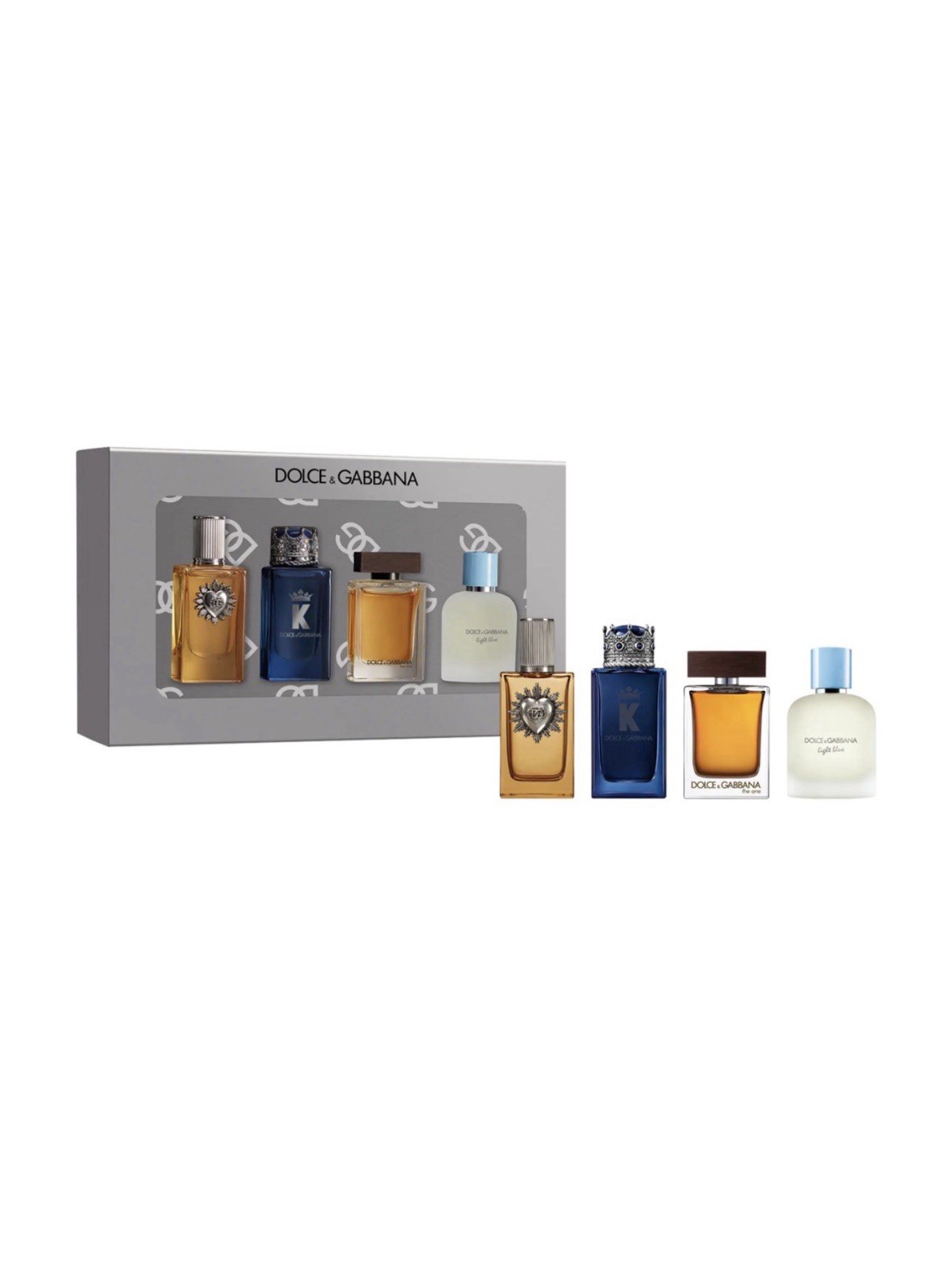 Dolce & Gabbana Fragrance Miniature Perfume Bottle Set 4 pcs Boxed