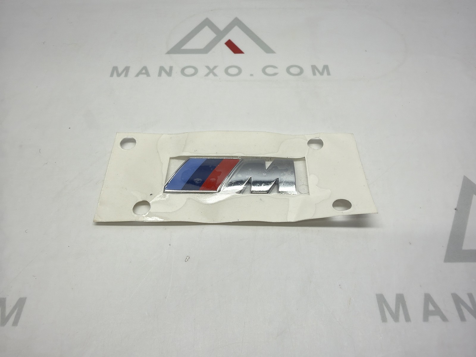 OEM BMW M emblem SIlver