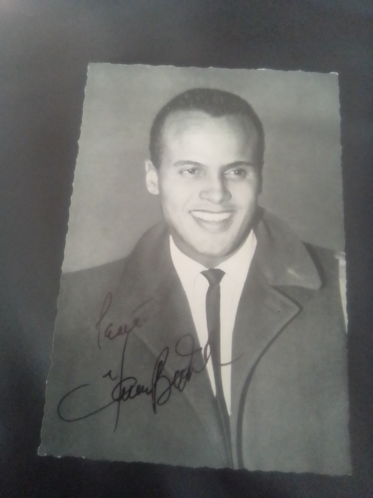 Harry Belafonte -Original Autograph- Harry Belafonte -Original Autograph-