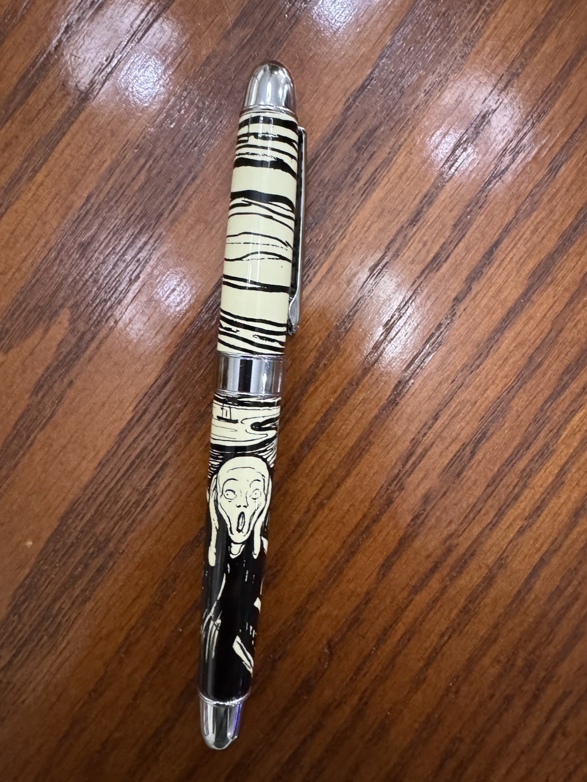 Acme Vintage Munch The Scream Fountain Pen With Converter