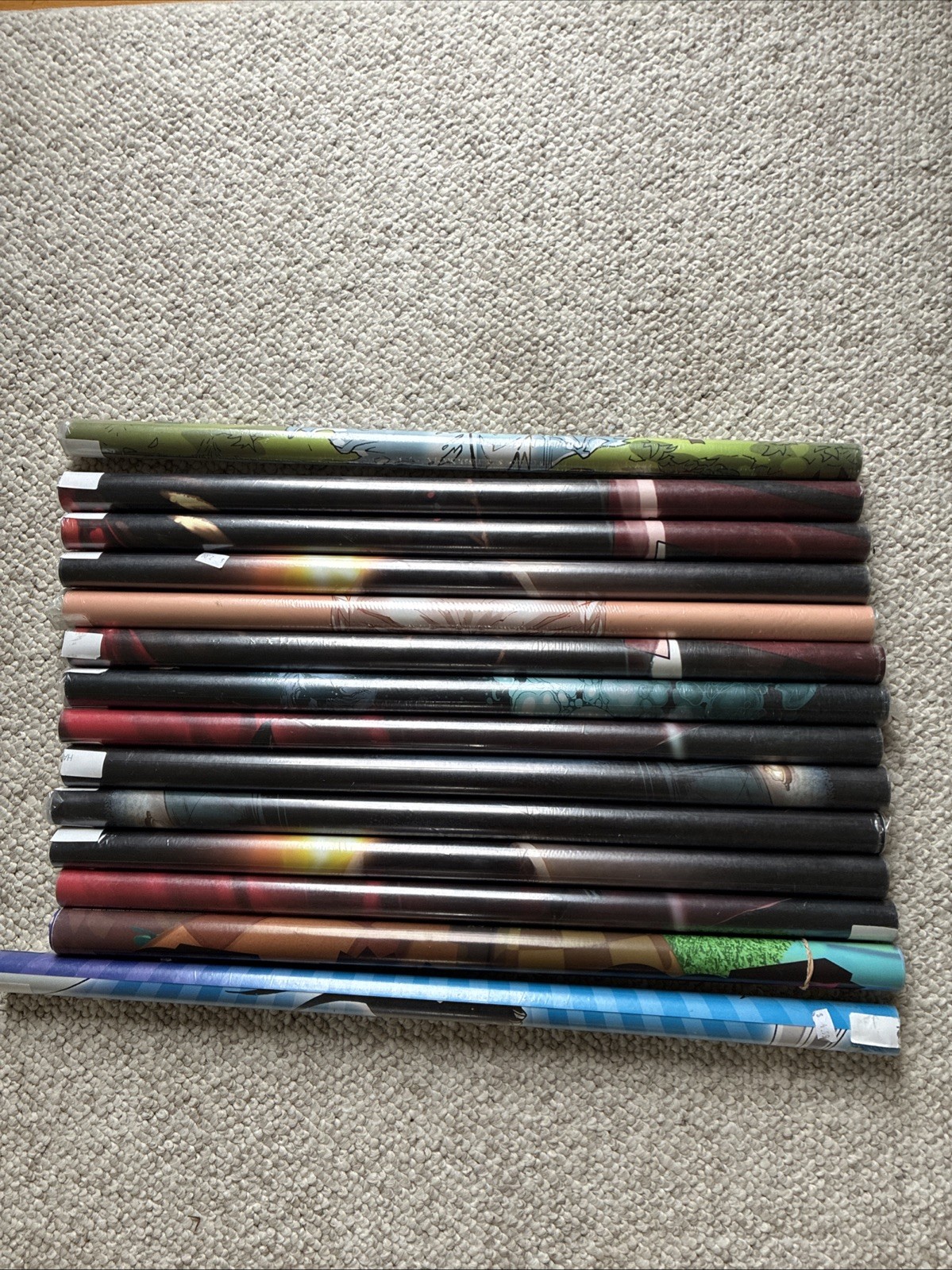 New / Lot of 15 Marvel & 1 Sonic Poster, Various Years, Ships As One Lot. New / Lot of 15 Marvel & 1 Sonic Poster, Various Years, Ships As One Lot.