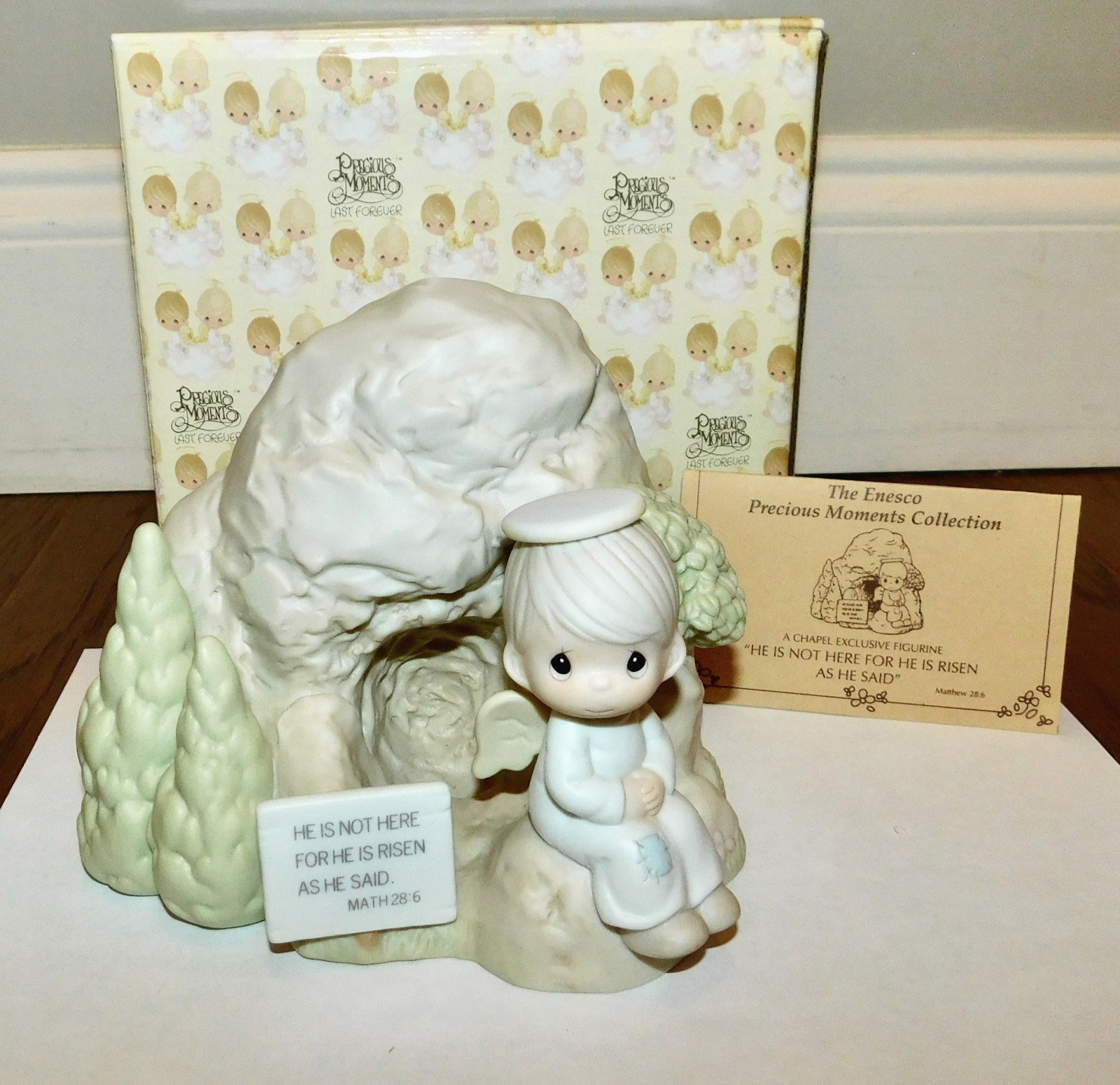 Precious Moments He Is Not Here For He Is Risen As He Said Chapel Exclusive 1993