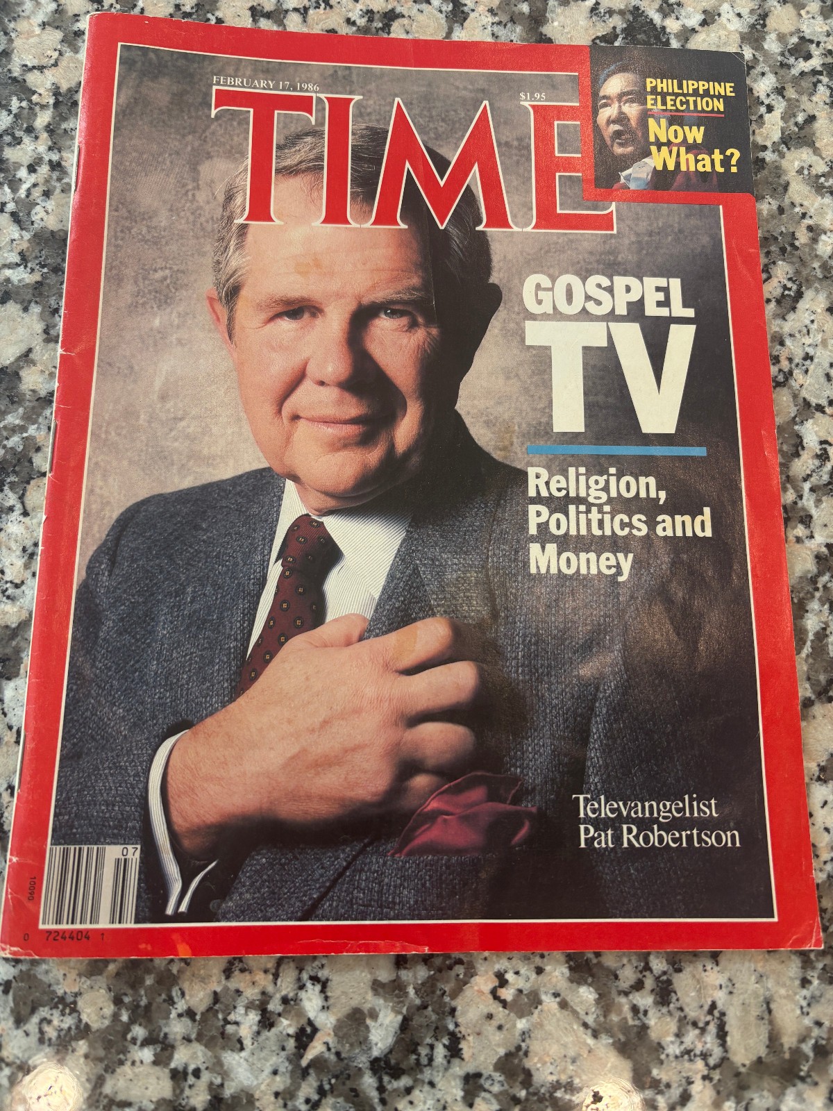 Vintage Pat Robertson 1988 Presidential Campaign Memorabillia Lot ORIGINAL