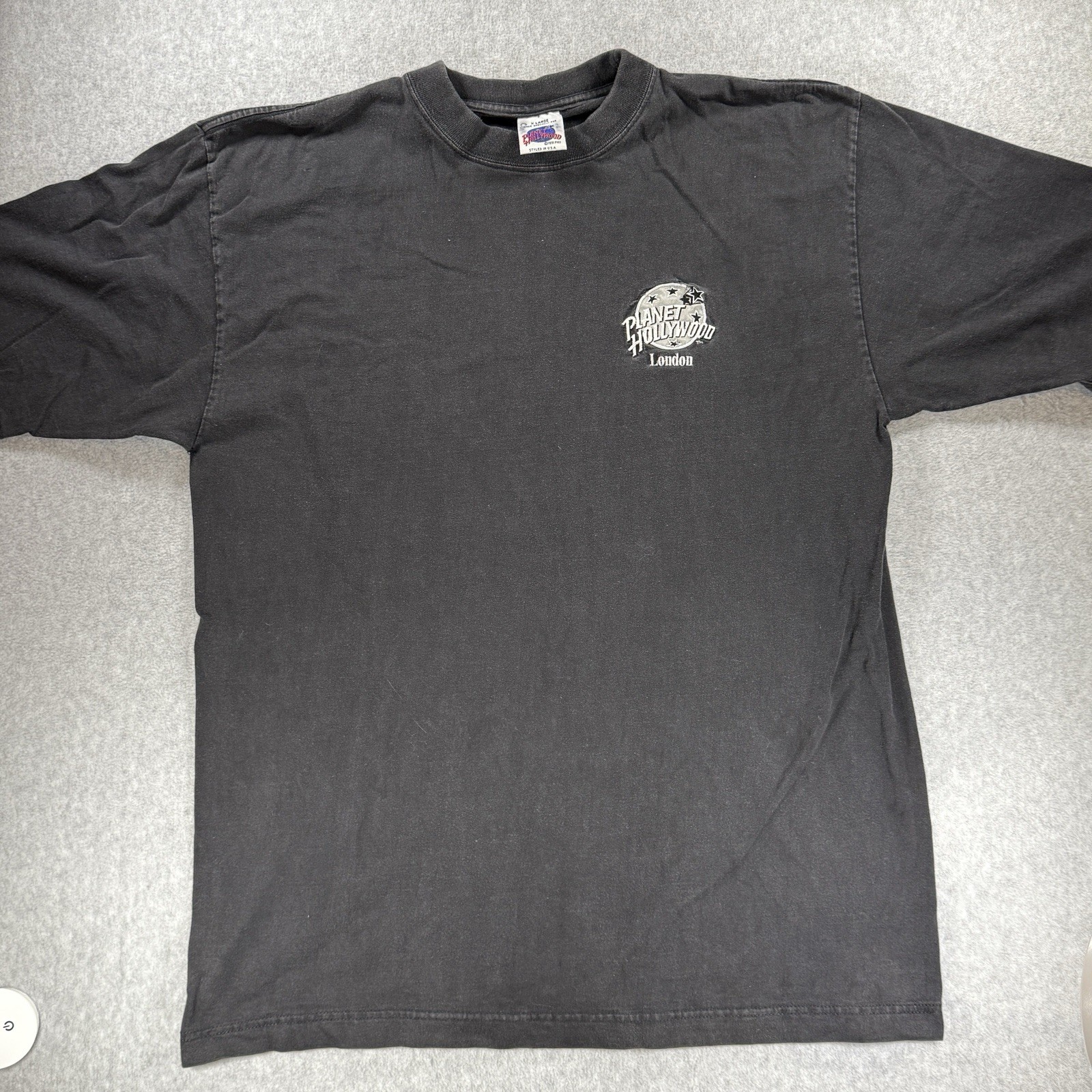 Vintage 1991 Planet Hollywood London T-Shirt Adult XL