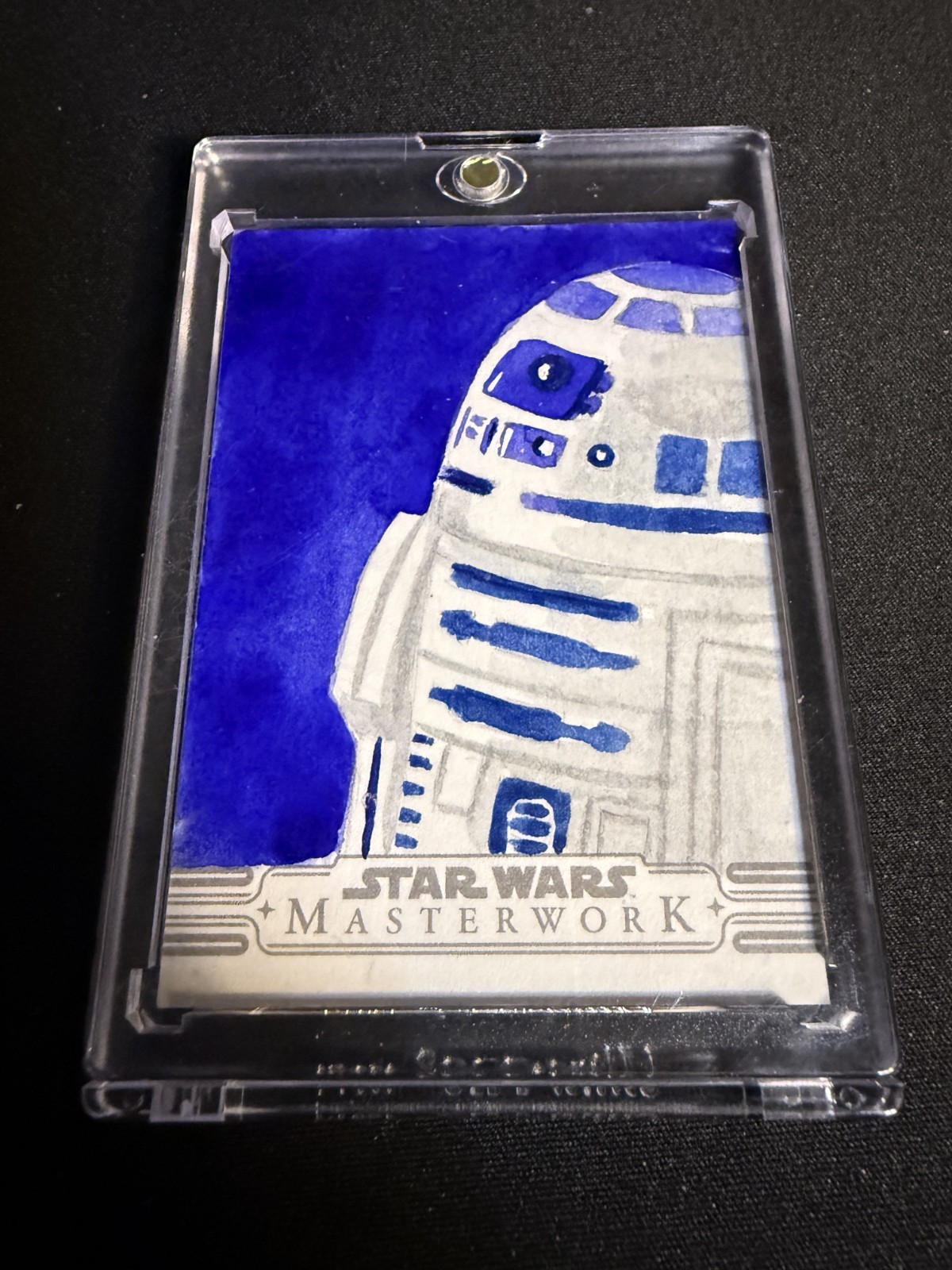 2025 Topps Star Wars Masterwork R2-D2 Sketch 1/1 Emre Varlibas 2025 Topps Star Wars Masterwork R2-D2 Sketch 1/1 Emre Varlibas