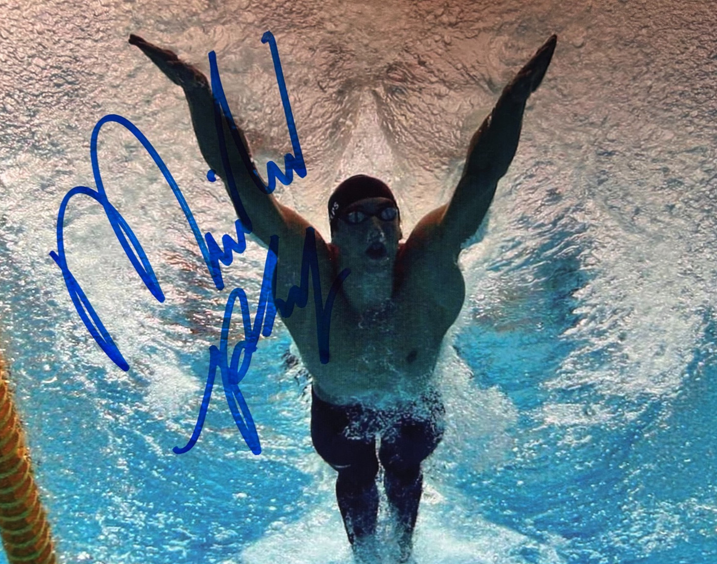 Michal Phelps Signed 8x10\