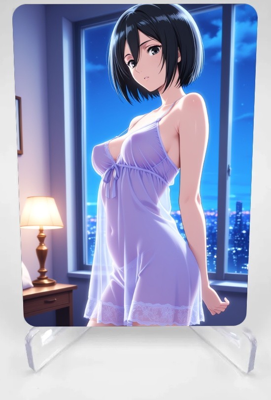 Mikasa Anime Art Print - Card/4x6/5x7 Waifu Collectible AOT-MIK-06
