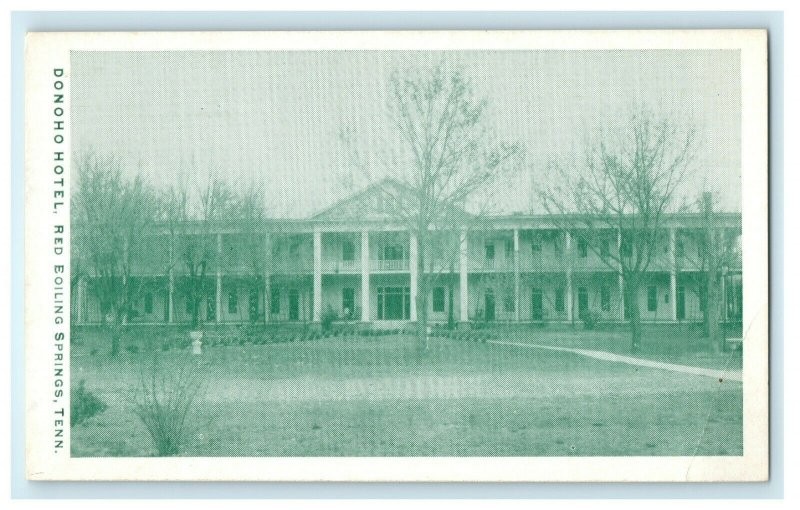 c1930's Donoho Hotel Red Boiling Spring Tennessee Historic Old Photo c1930's Donoho Hotel Red Boiling Spring Tennessee Historic Old Photo