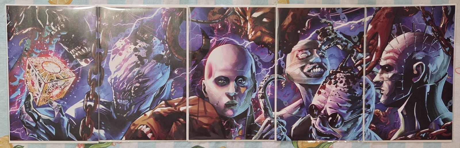 Hellraiser: Resurrections #1 D 5 Horror Set 1:10 VIRGIN CONNECTING Complete ~ NM