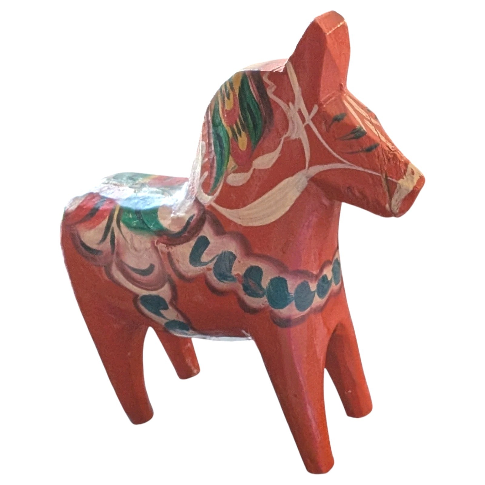1960s Swedish Dala Horse Erik Pell Farnas Mora Wood Carving Not Nils Olsson 4