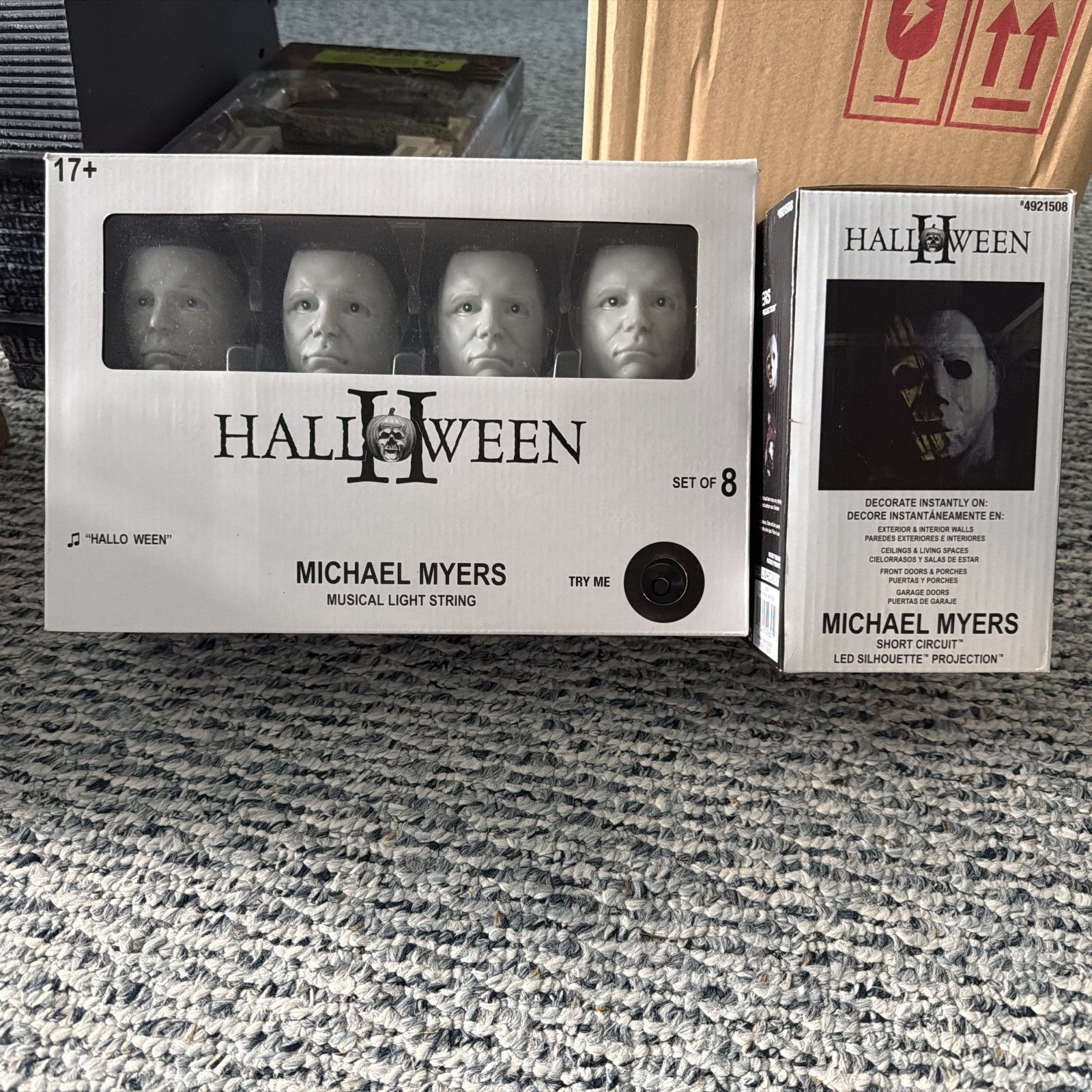 HALLOWEEN II MICHAEL MYERS 2022 New MUSICAL STRING LIGHTS PLUS LED SILHOUETTE HALLOWEEN II MICHAEL MYERS 2022 New MUSICAL STRING LIGHTS PLUS LED SILHOUETTE